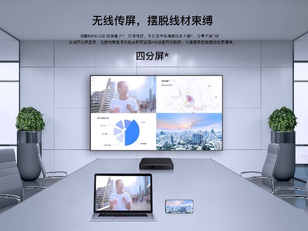 MAXHUB商顯屏無線投屏，還能保護隱私